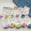 Lace Socks Children'S Summer Thin Breathable Tide Soft Cute Girl Socks Cute Student Medium Tube Mesh Socks