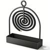 Supporto Metallico per Brucia-incenso per Zampironi & Bruciatore Sospeso per Sandalo per Casa Camera da Letto Soggiorno Patio Campeggio Decorazione