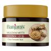 Banjara's Multani Mitti Face Pack Clear Smooth Skin (15min Easy Use) 100gm