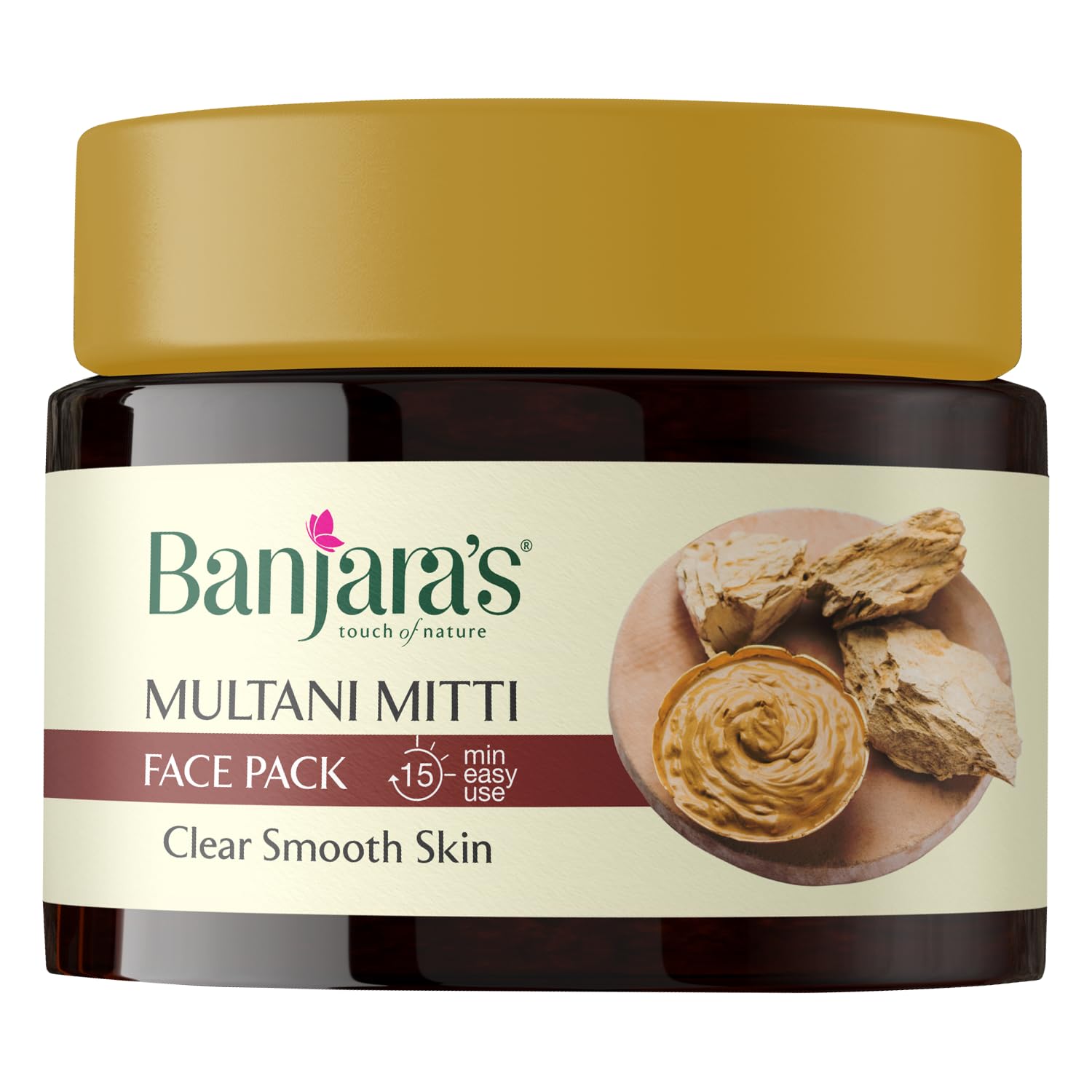 Banjara`s Multani Mitti Face Pack Clear