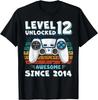 12 Jahre Geburtstag Dekorationen Sohn Junge 12 Jahre 2014 12. Geburtstag Geschenk Unisex T-Shirt