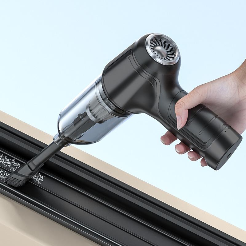 9000PA Car Vacuum Cleaner Car Wireless Wet and Dry Charging Car Household Handheld Mini High-power Brushless Vacuum Cleaner