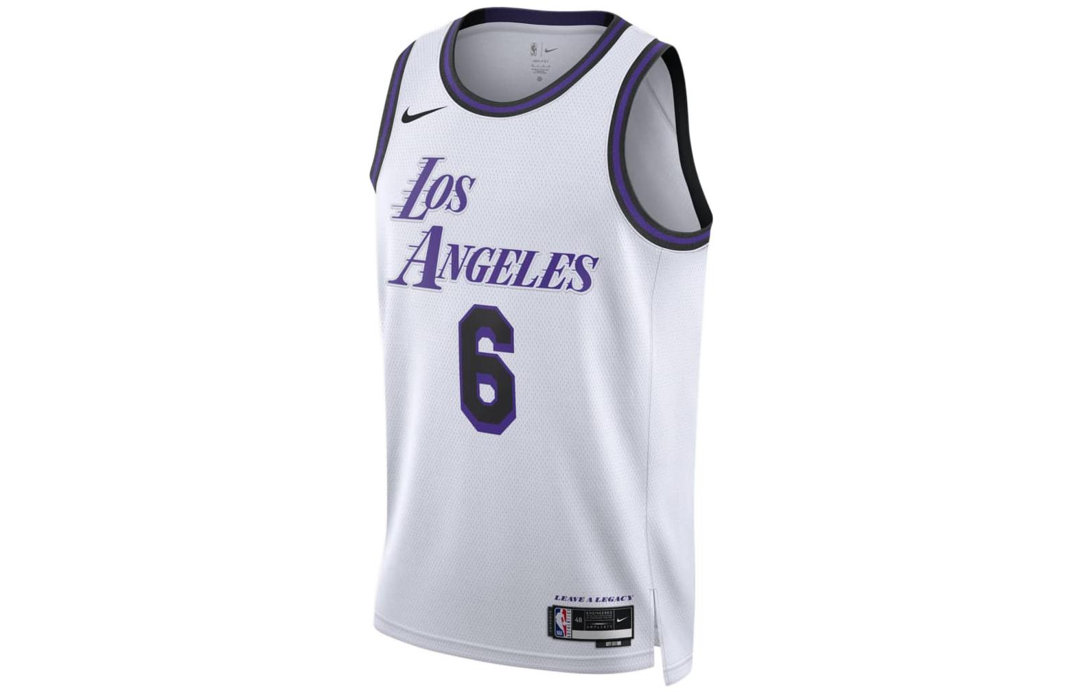 

Найк Леброн Джеймс Лос-Анджелес. Джерси Lakers Dri FIT DO9597-101 XXXL