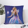 Wicked For Good Glinda Kissenbezug Druck Polyester Kissenhülle Dekorative Zierkissenhülle Sitzbezug