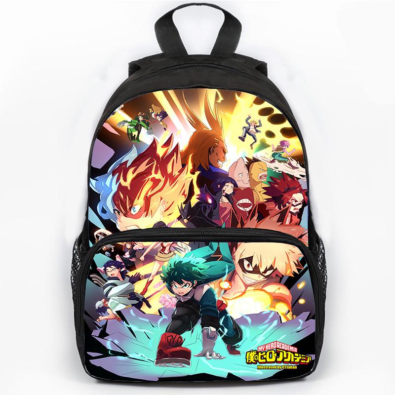 Anime My Hero Academia mugursoma skolēniem