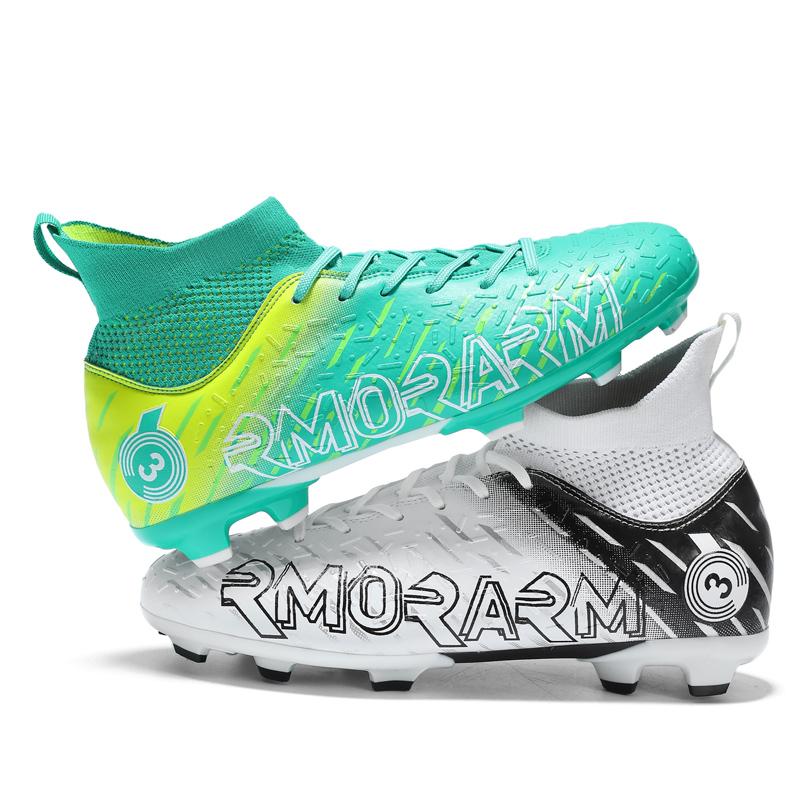 

Модне футбольне взуття унісекс Футбольні бутси Футбольні бутси Молодіжні тренувальні кросівки Спортивне взуття на відкритому повітрі Ronaldo Великий розмір 31-48 48