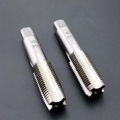 2pcs HSS 16mmx1.5 Metric Taper & Plug Tap Right Hand Thread M16x1.5mm Pitch
