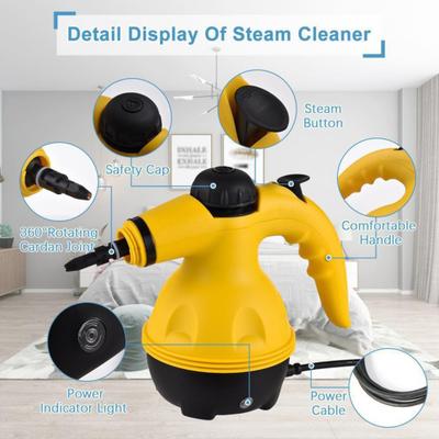 Handheld Steam Cleaner 900W High-Power Range Hood Cleaning Machine Efficient Chemical-Free Multi-Surface Cleaning Tool