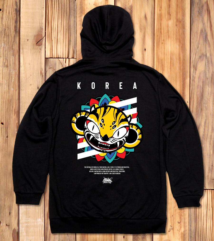 Dmk_Hoody_163 Graffiti Artist Devil Monkey Tiger South Korea Hoodie Hoodie