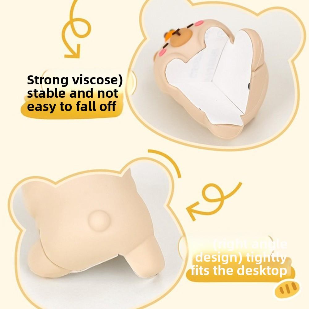 2pcs Silicone Desk Corner Protectors Cartoon Animals Baby Safety Protector  Baby Proofing