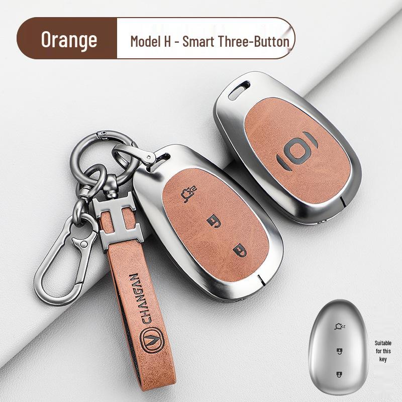 Changan Nuomi Corn Key Case: Lumin Square Candy Car Key Shell for Men & Women