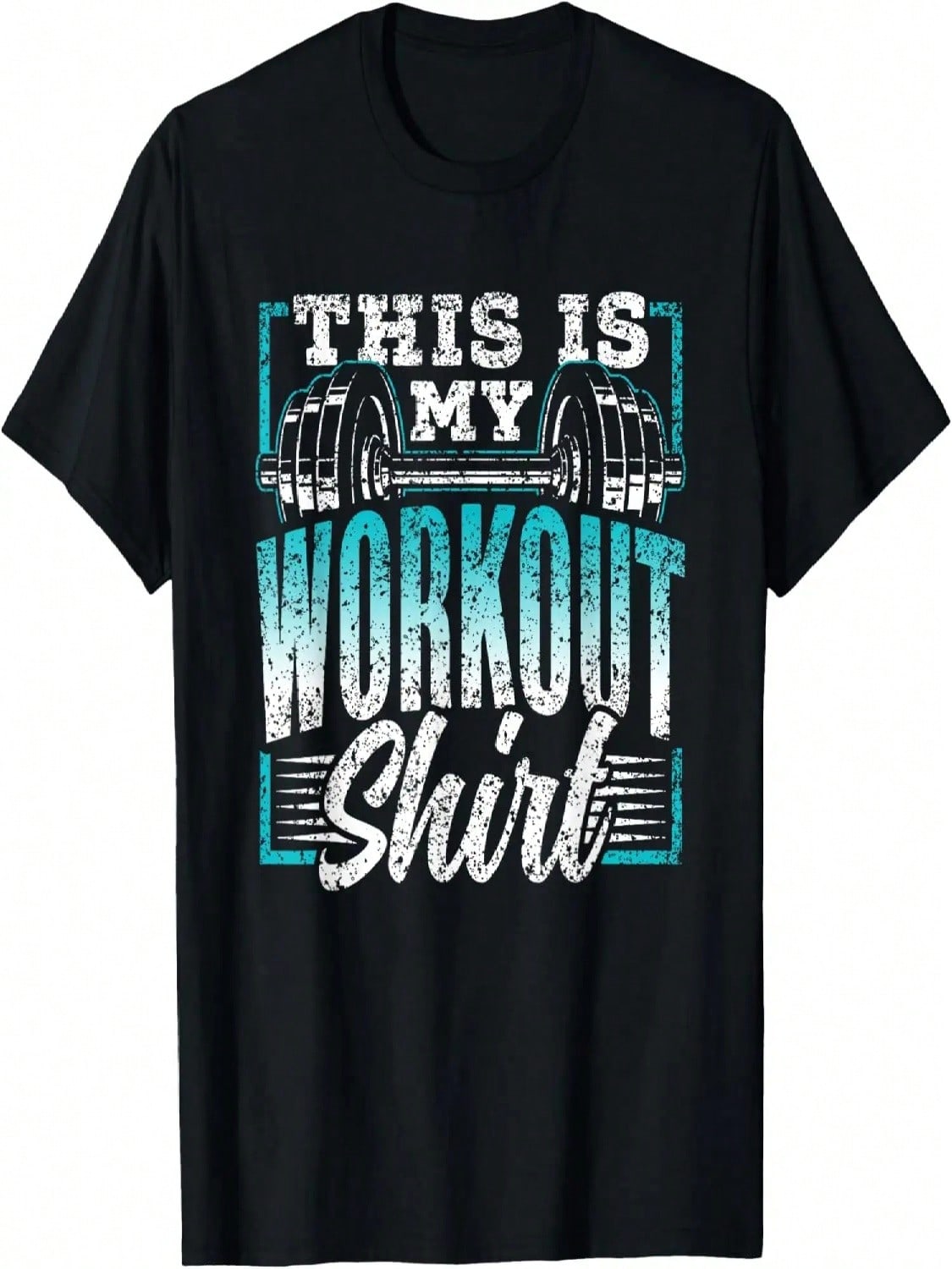 This Is My Workout Shirt Fitness Sports Squat Gym T-Shirt S разноцветный