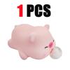 Cute Animal Bubble Squeeze Toys, Panda & Pig Slow Rebound Squishies Office Gags and Stress Relief Viral Desk Gadgets for Pranks