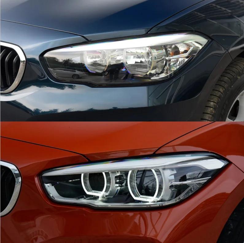 For BMW 1 Series F20 2015-2019 Car Lampshade Lamp Cap Auto Headlamp Shade Transparent Headlight Clear Glass Cover Lens Shell