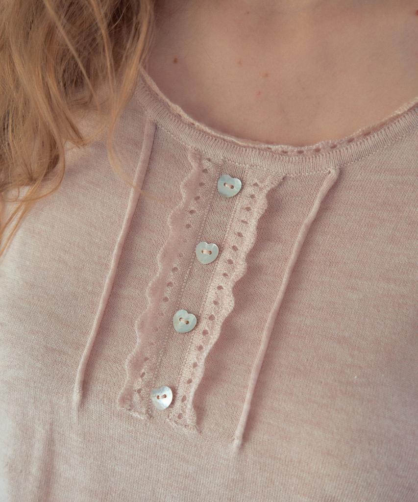Aueonoseuteljia Rielle Summer Wool Half Knit_Soft Pink(Oc26Kn25)