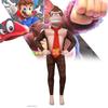 Super Mario Bros Donkey Kong Cosplay Costume For Kids And Adults With Gorilla Head Mask For Halloween Party
