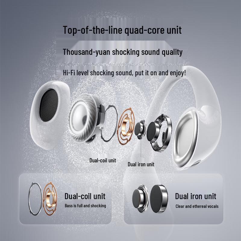 Jinyun Open-Ear Bone Conduction Sports Headphones