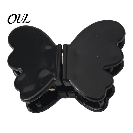 Non-slip Hair Accessories Magnetic Clips for Women Girls, Butterfly Shape Strong Hold Non Slip Colorful Claw Clips, Seamless 2-in-1 Clip Thick or Thin
