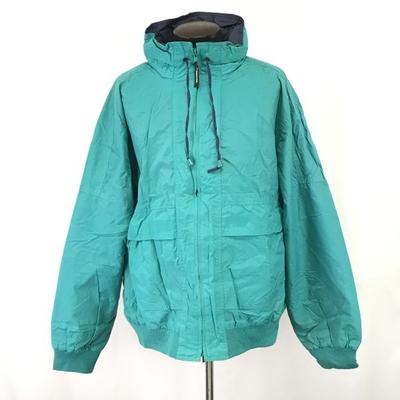 McGregor Mountain Parka Nylon Jacket Men 2X Emerald Hood Packable(USED)