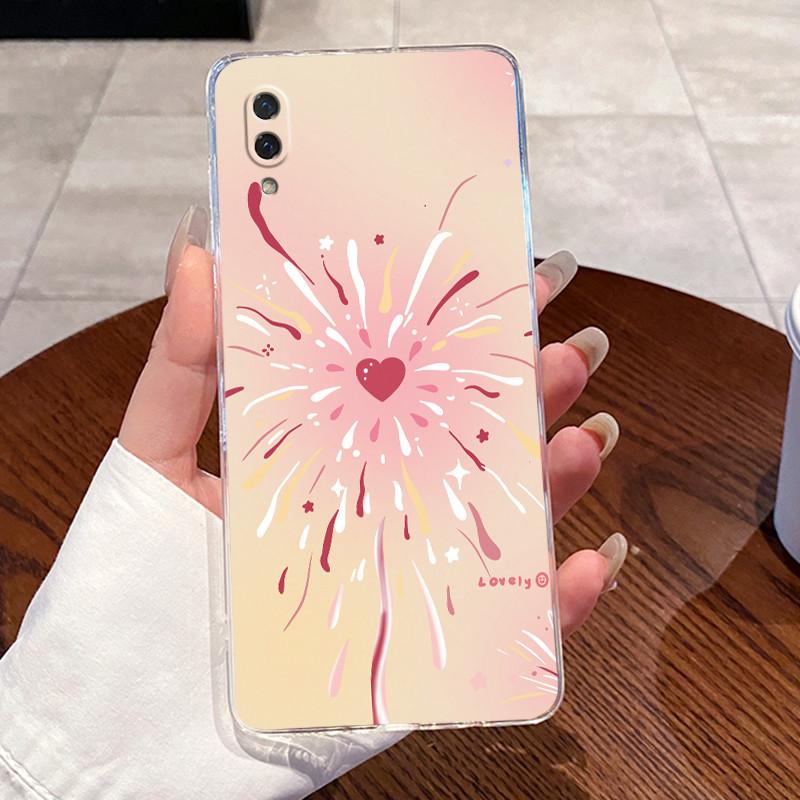 Jelly Casing For Huawei Y7 Pro 2019/Y6 Pro 2019/Enjoy 9e 9 Clear Silicone Soft TPU Back Cover Cute Cat Rabbit Protective Case