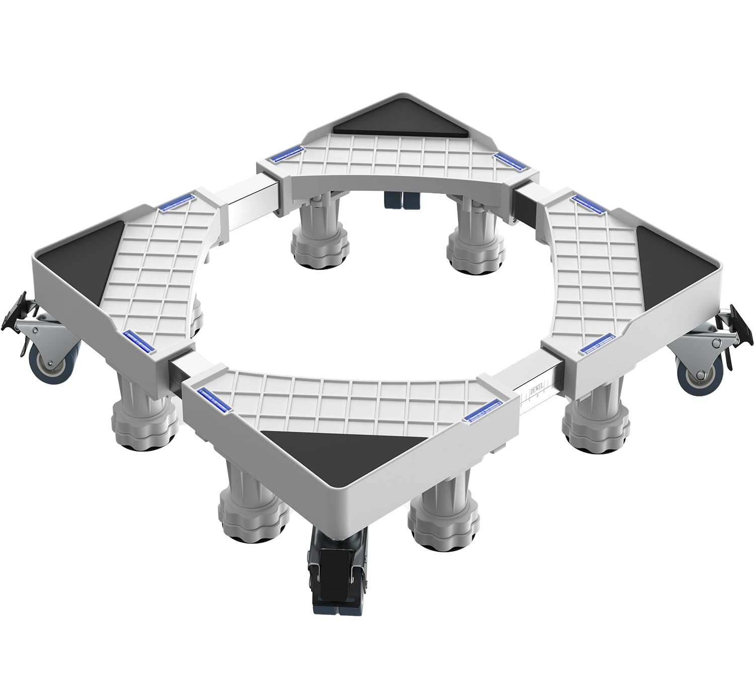 

DEWEL Washing Machine Washing Machine Waterproof 8 8 Thick Washing Machine Brake Washing Machine Sliding 360 Degree Length 42cm to Can be Noise