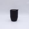 Stainless steel coffee cup 304 double-layer arc mouth cup tea cup hand eggshell cup beer cup cone