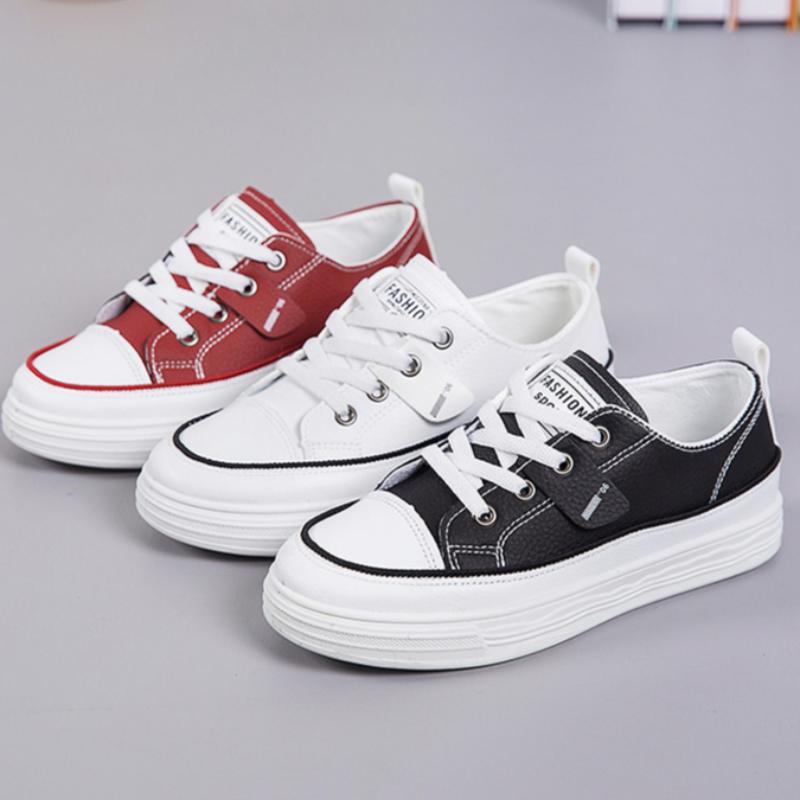 Weiße Schuhe für Damen, Leicht, Atmungsaktiv, Vielseitig, Nischen-Sport-Freizeitschuhe mit weicher Sohle