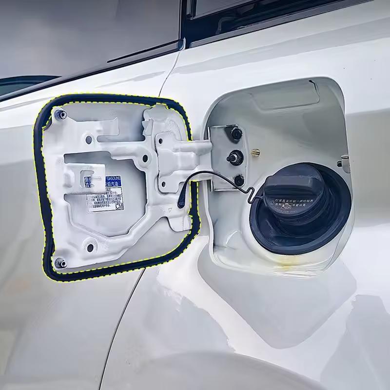 Kraftstofftankdeckel Dichtungsstreifen für Automobile Universeller Ladeanschluss Abdeckung Dichtring Wasserdicht Staubdicht Auto Zubehör