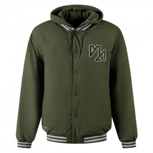 Minoti Mens Detachable Hood Baseball Bomber Jacket
