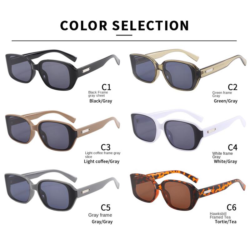 Fashion Classic Square Sunglasses Women Men High Quality Simple Brand Designer Sun Glasses Travel Driving Lady Man Glasses UV400