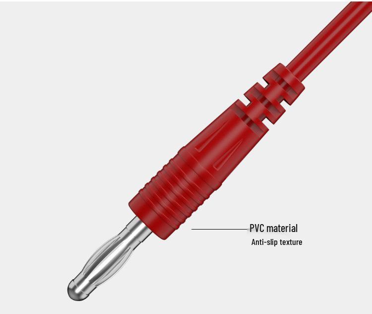 4mm Banana Plug Multimeter Test Leads with Alligator Clips - High Voltage/Current Digital Meter Cord
