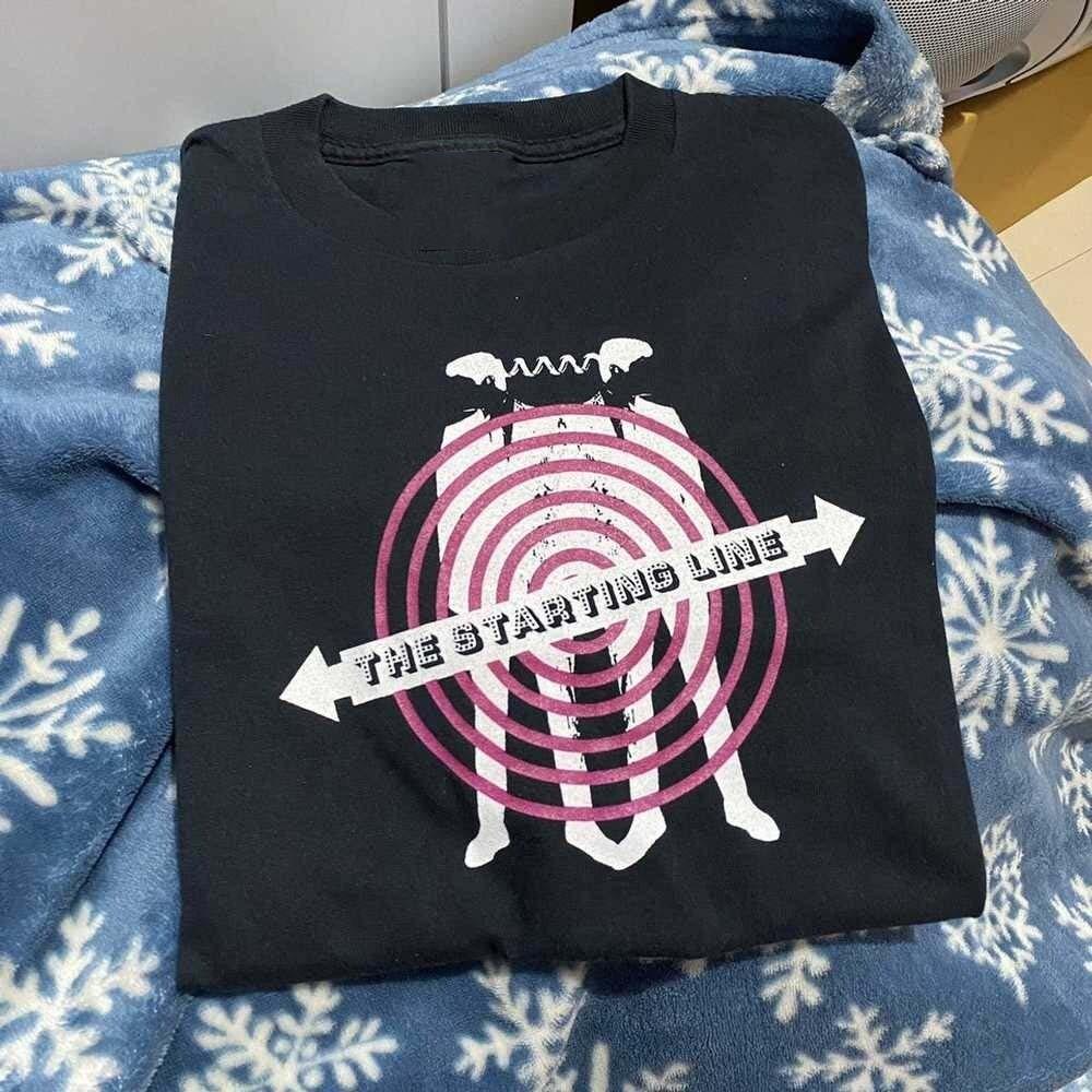 The Starting Line Band Black Cotton Full Size  Shirt BL704