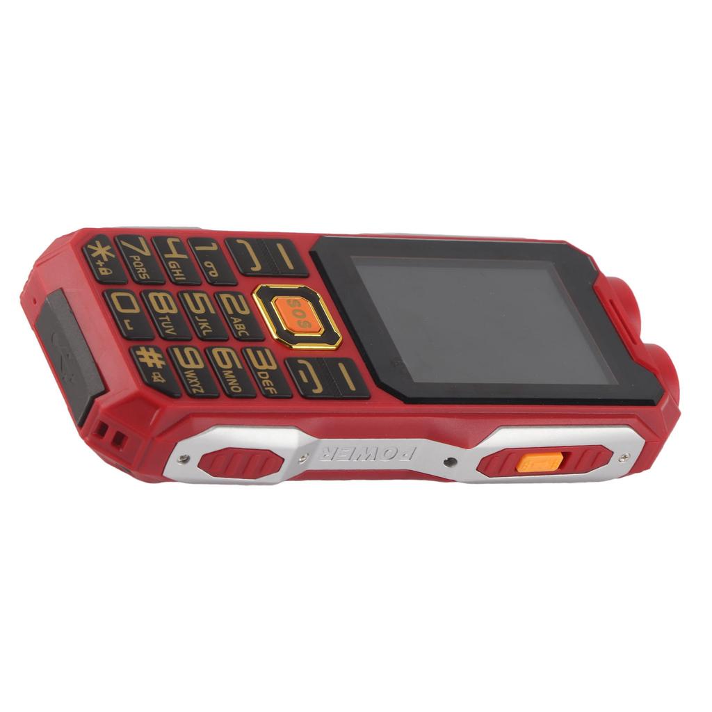 2.4in 1.3MP Big Button Double Card Senior Cell Phone Bluetooth 2G SOS Large Button Elderly Mobile