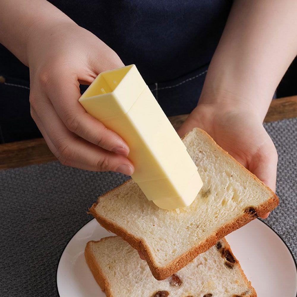 Kitchen Gadgets Sticks Plastic Applicator Cheese Butter Spreader Baking Tools Upright Rotating