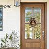 Easy Hanging Entryway Decor Wooden Welcome Sign for Front Door, Decorative Dog Paw Wall Plaque with Pet Lover Gift Idea Hemp Rope Lovers, Home Indoor