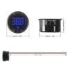 2pcs DC 4-100V Car Voltage Gauge LED Digital Display 12V 24V Waterproof Voltmeter Round Panel Voltage Meter Volt Detector Tester