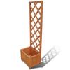 Day and Night - Trellis Wooden Planter, 40 X 30 X 135 Cm