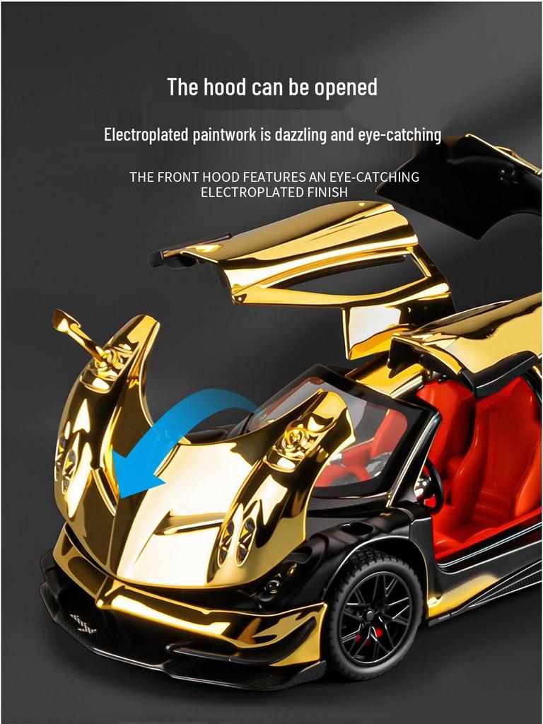 Pagani Huayra BC 1:24 Alloy Electroplated Model Car