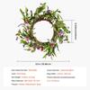 Artificial Decorative Wreath 22 in Pink Green Daisies Year Round Wreath