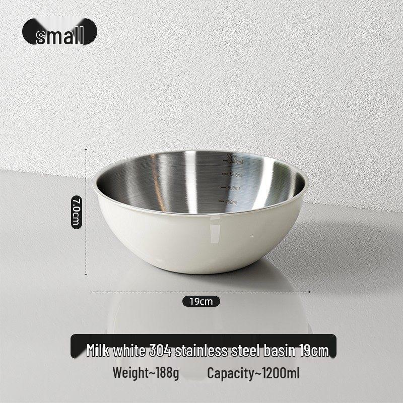 ZISIZ 316 Stainless Steel Mixing Bowl with Lid