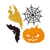 Halloween Hat Bat Metal Cutting Die, Pumpkin Paper Die Cuts, Spider Web Cutting Dies For Card Making, Metal Die Cut Stencil For DIY Crafts