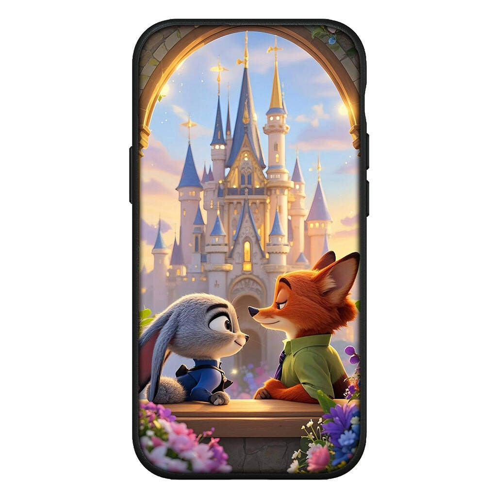 Für Samsung Galaxy S25 S24 S23 iPhone 17 16 15 Xiaomi Redmi Note 14 13 12 11 Plus Pro Max A57 Hülle Judy Zootopia 2 Nick Garys Anime OPPO Huawei Cover