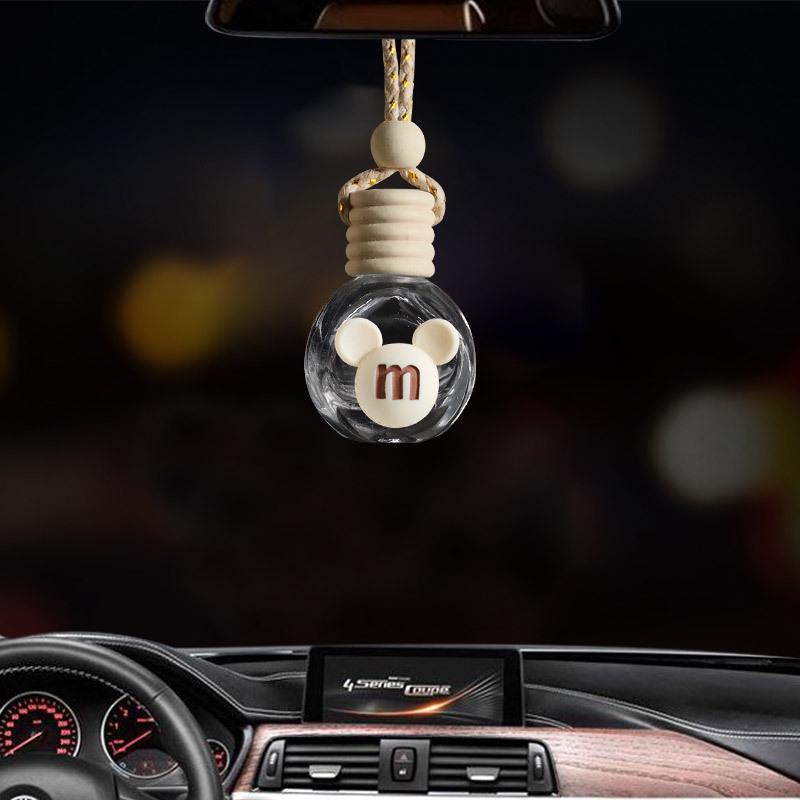Cartoon Car Air Vent Perfume Bottle Ornament
