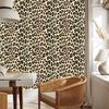 Animal Skin Wallpaper Brown, Beige and Cream for Living Room and Bedroom 50x1000