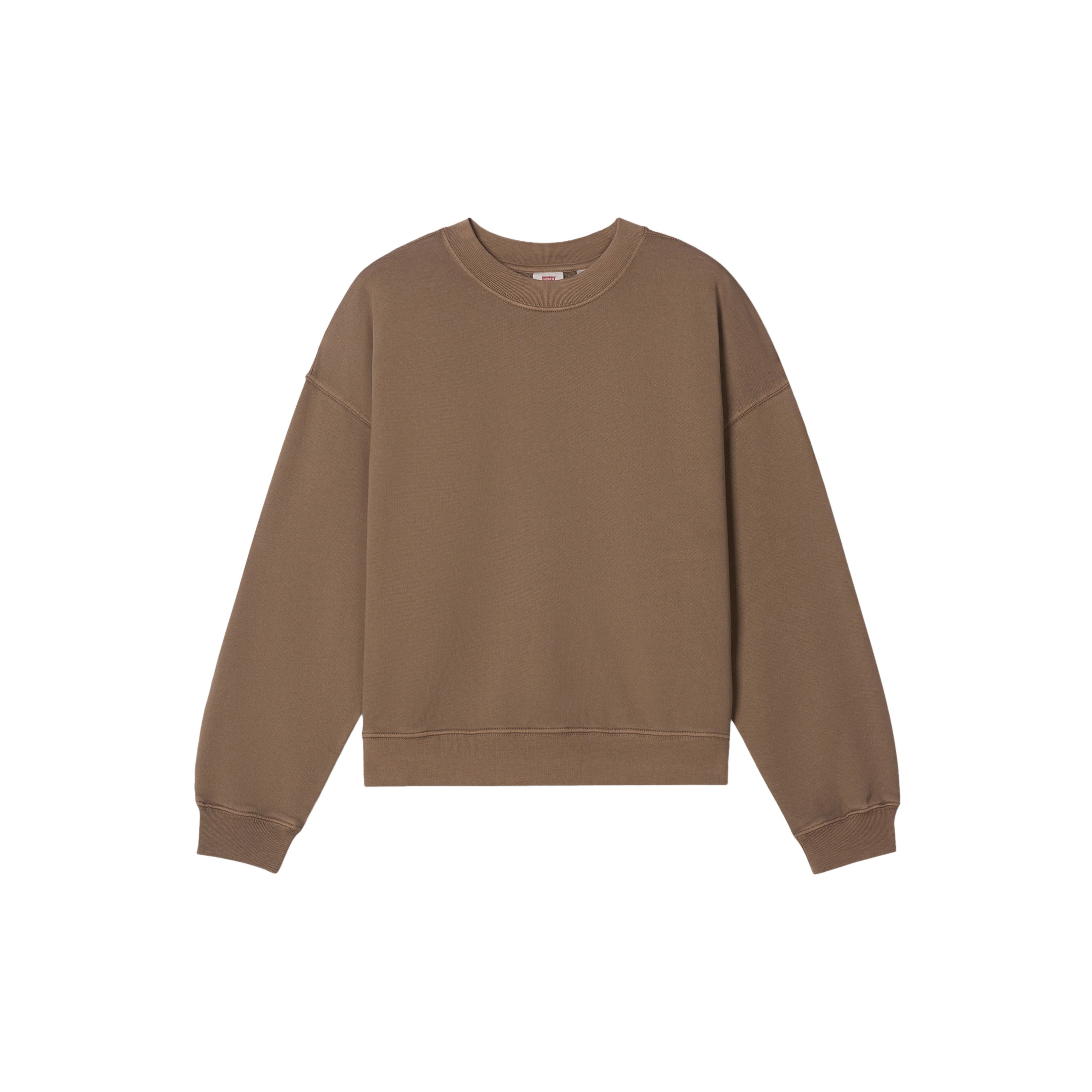 Levis Винтажный Мягкий Удобный Универсальный Свободный Чистый Крой Толстовка Женская толстовка 006DW-0004 M