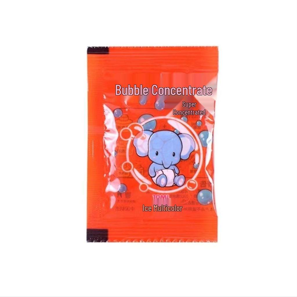 Colorful Concentrated Bubble Solution for Machines and Guns - Refill Liquid