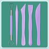 Ensemble d'outils de modelage en argile de poterie en cinq pièces pour sculpture DIY