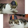 ATUBAN Hard Helmet Outdoor Protection Stylish Doggy Hat for Football Games Safety Pet Helmet with Ear Holes for Small Dog, Cats