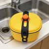 Reusable Silicone Lid Strap Elastic Pot Lid Holder Kitchen Travel Organizer For Slow Cooker Food Storage Lunch Box Yoga Mat