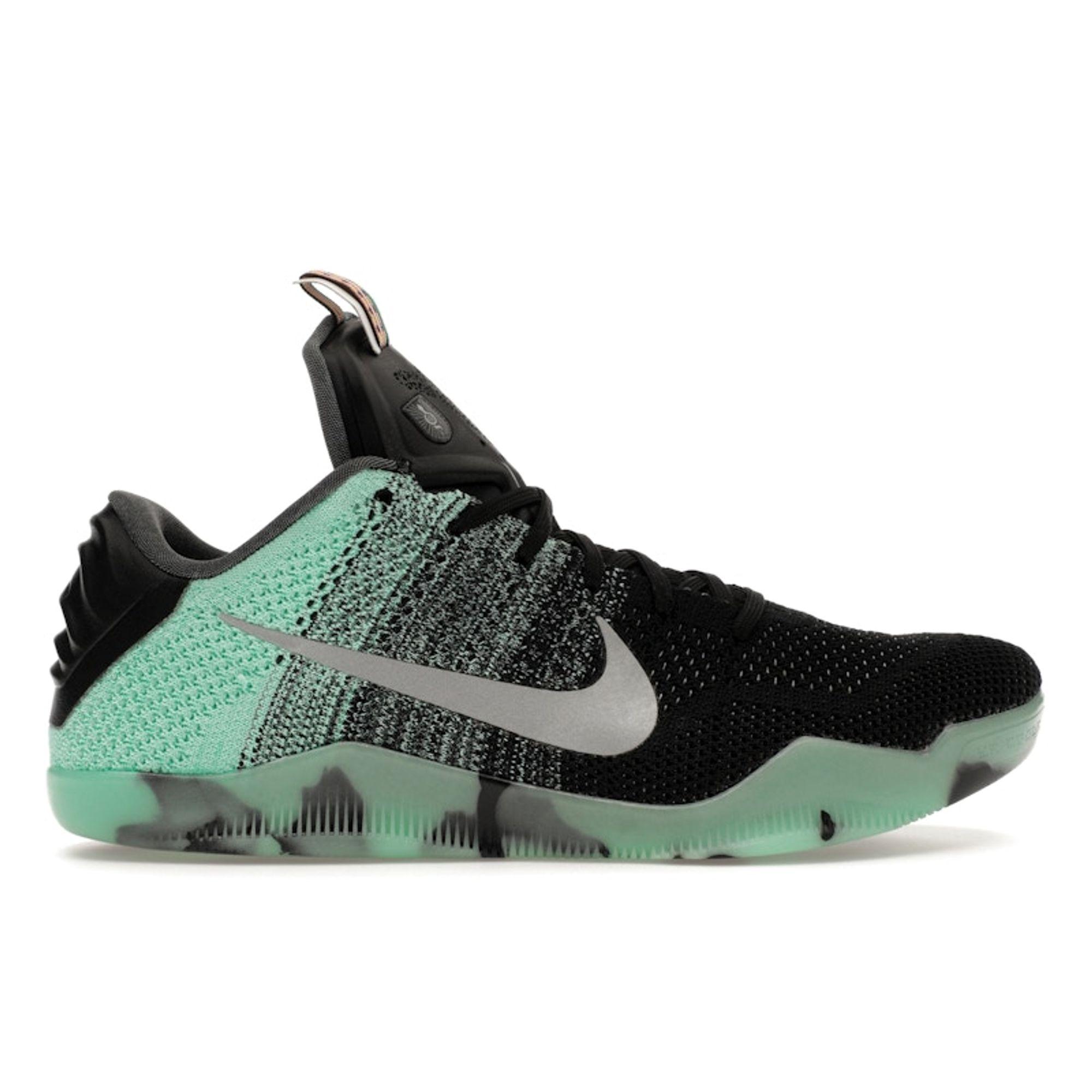 Nike Kobe 11 Elite Low All Star - Northern Lights Scarpe da Uomo Verde Verde-Luminescence Nero-Viola Persiano 822521-305 cm